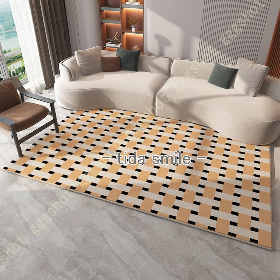 ラグ カーペット 北欧風 厚手 おしゃれ 床暖対応 ホットカーペット対応 柄 1畳 1.5畳 ベルギー モノトーン マット 絨毯 ふわっと手触り 夏 秋 冬