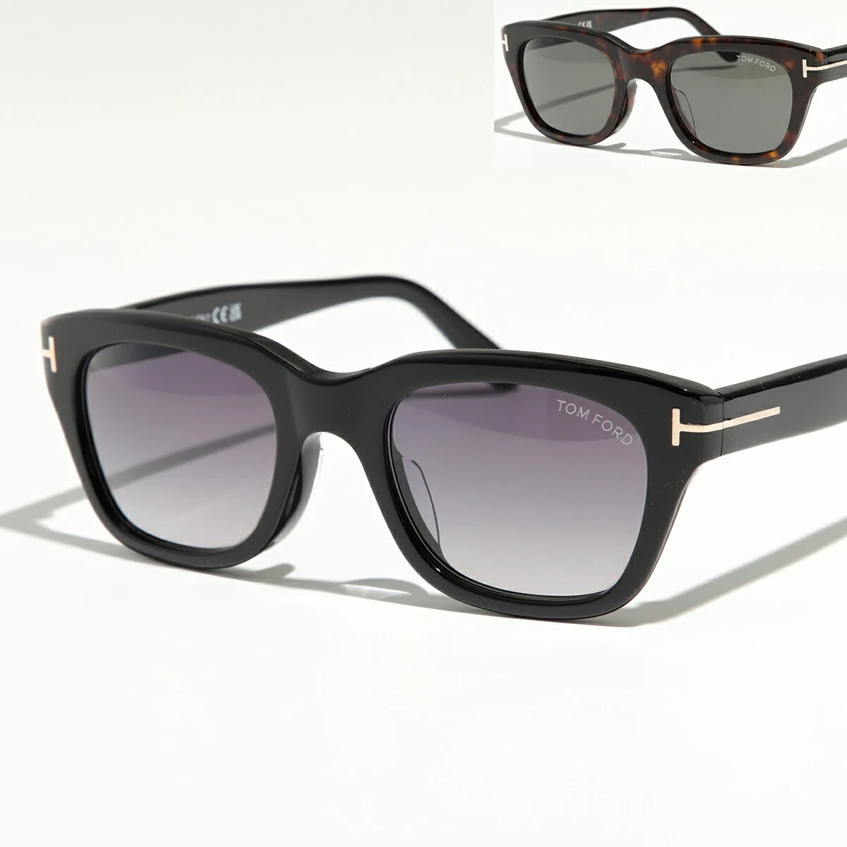 TOM FORD トムフォード サングラス Snowdon スノードン 007 TF237-F FT237-F メンズ ウェリントン型 セルフレーム アイウェア カラー2色