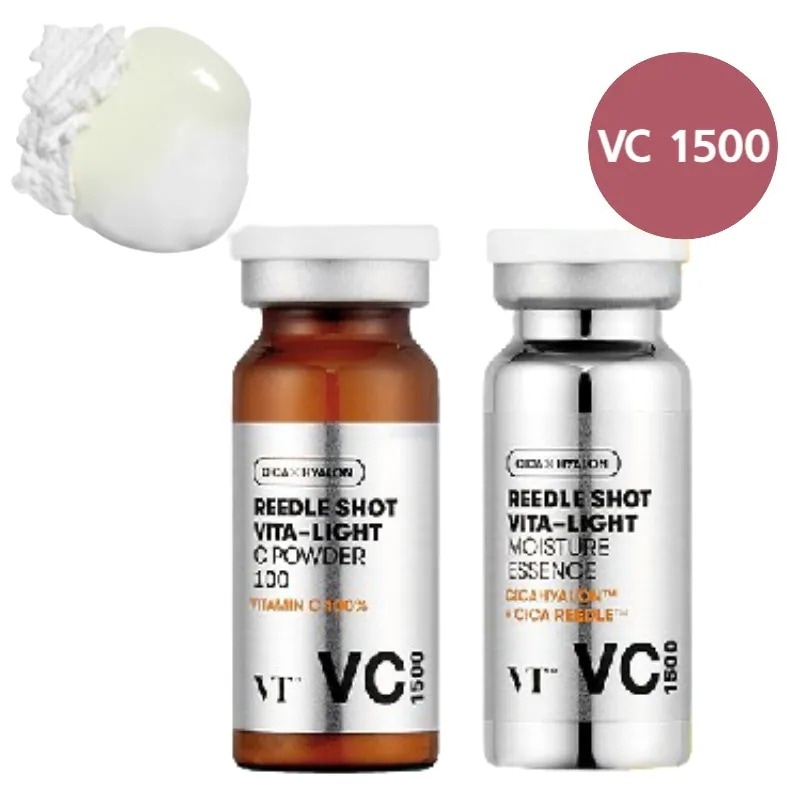 【ヒョクs pick/NEW】リードルショットビタ-ライト トーニング エッセンス VC1500(1剤 1.5g + 2剤 8.5ml)/弾力/トーンアップ/ ビタミン/韓国コスメ