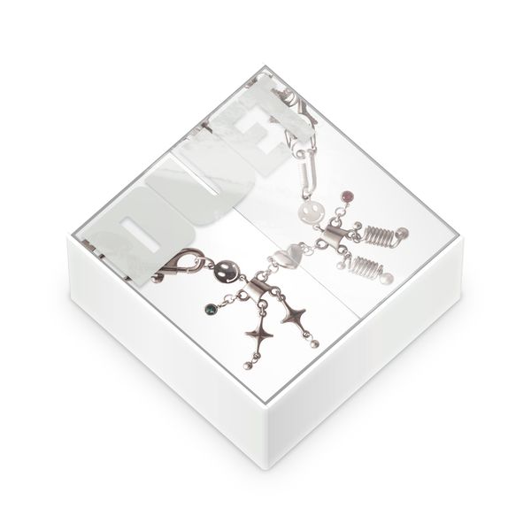 (MERCH VER.) ZICO, LILAS (YOASOBIS IKURA) Single Album [DUET] ネックレス&ブレスレット 韓国公式商品