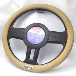SPARCO-CORSA ステアリングカバー スエード Mサイズ SPC1112BE