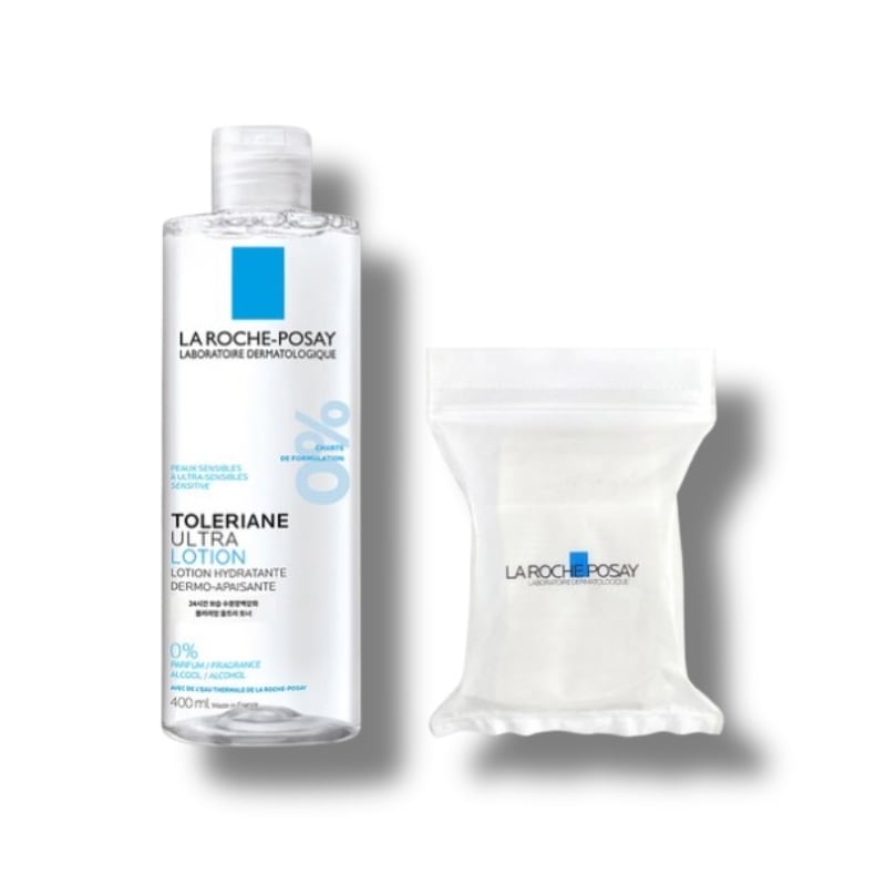 TOLERIANEウルトラローション400ml+化粧綿30枚