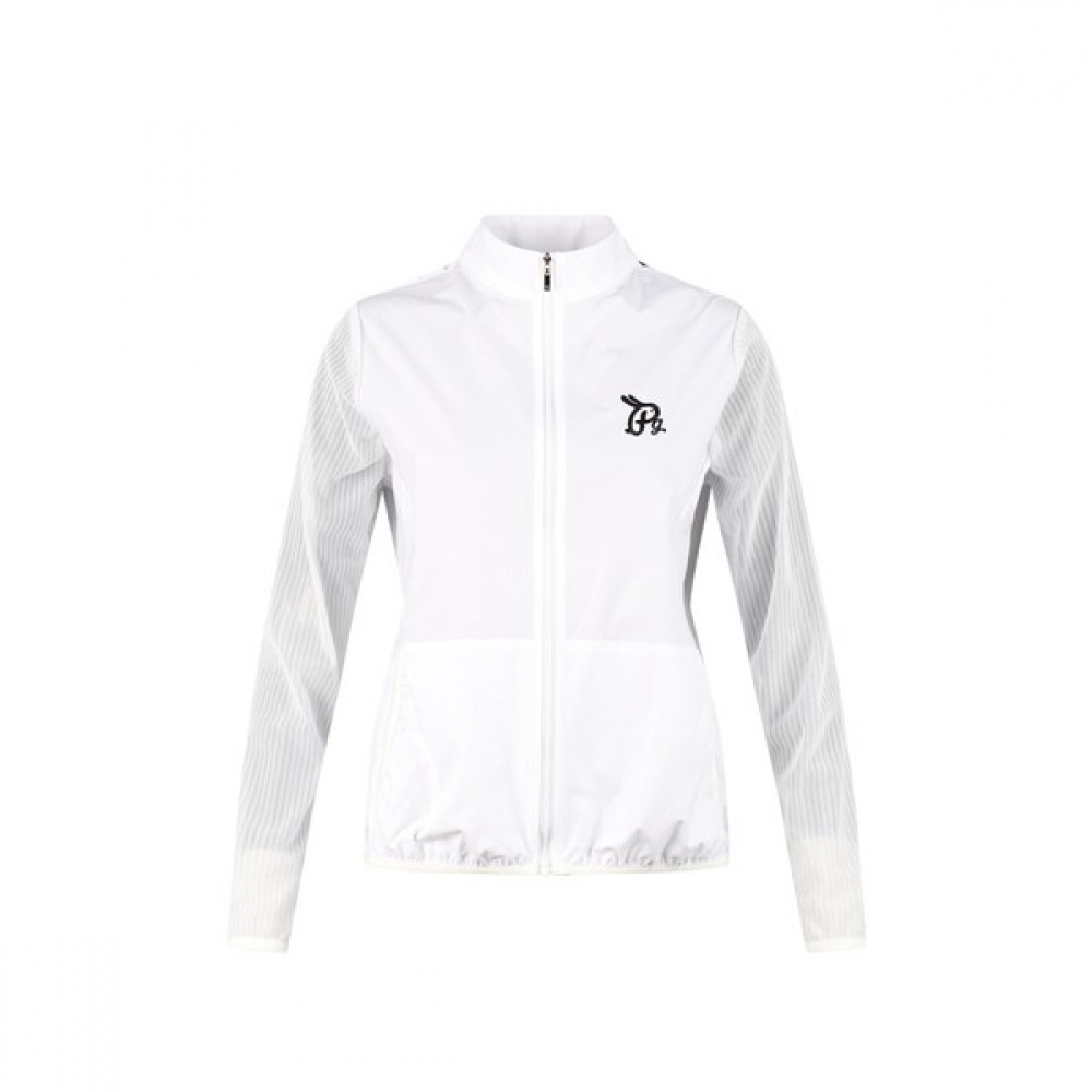 (ラックスゴルフ) ラックスゴルフ PG ゴルフクラブ女性用メッシュスリーブフルジップアップジャンパー JB4M826W