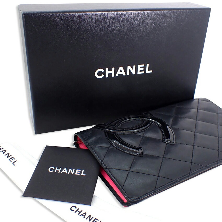 【中古】CHANEL/シャネル キャビアスキン 5番台 ブラック 長財布[b30-55］ 25,720円