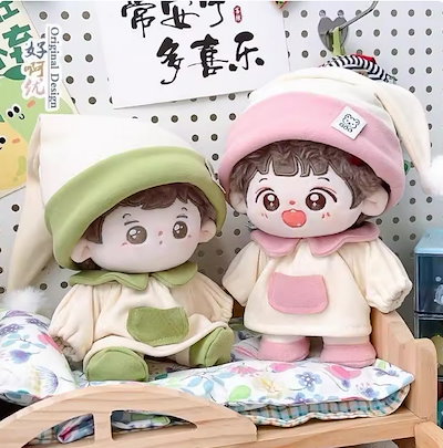 ぬいぐるみ服10cm ぬいぐるみ15cm 20cmぬいぐるみ服　40cm 20cm｜15cm｜10cm ｜海星体 ぬいぐるみサイズ参考用図 | レモン