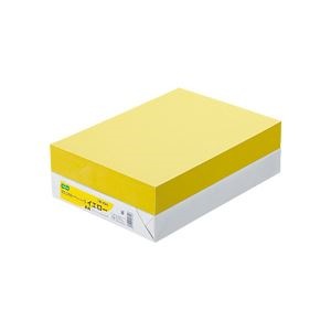 （まとめ）TANOSEE αエコカラーペーパーII A4 イエロー 1冊（500枚） [x10] 10,063円