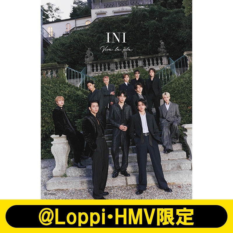 HMV特典付き INI 2nd写真集「Viva la vita」@Loppi・HMV限定カバー版 新品未開封