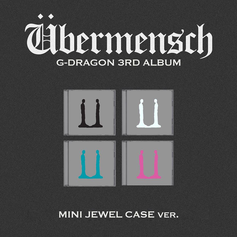 [特典] G-DRAGON - Übermensch / 3RD ALBUM (MINI JEWEL ver.) (NFC) 4種SET APPLE特典