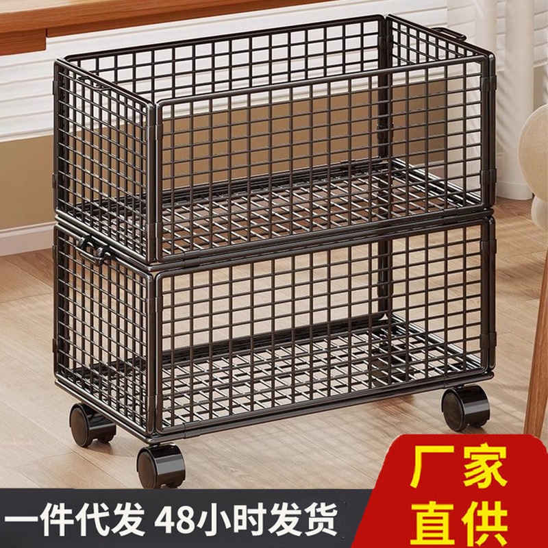 本棚の下の本棚家の可動性折りたたみ式床スタンドオフィスデスク学生書籍とデブリストレージブックケース