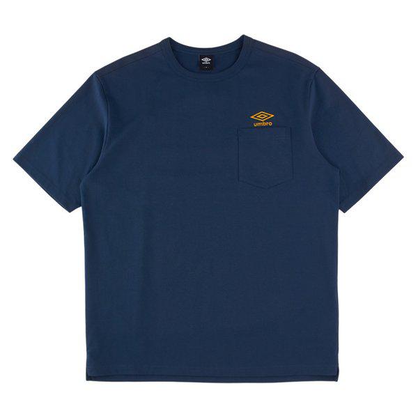 エッセンシャルポケット半袖Tシャツ UQ123CRS17-NVY0