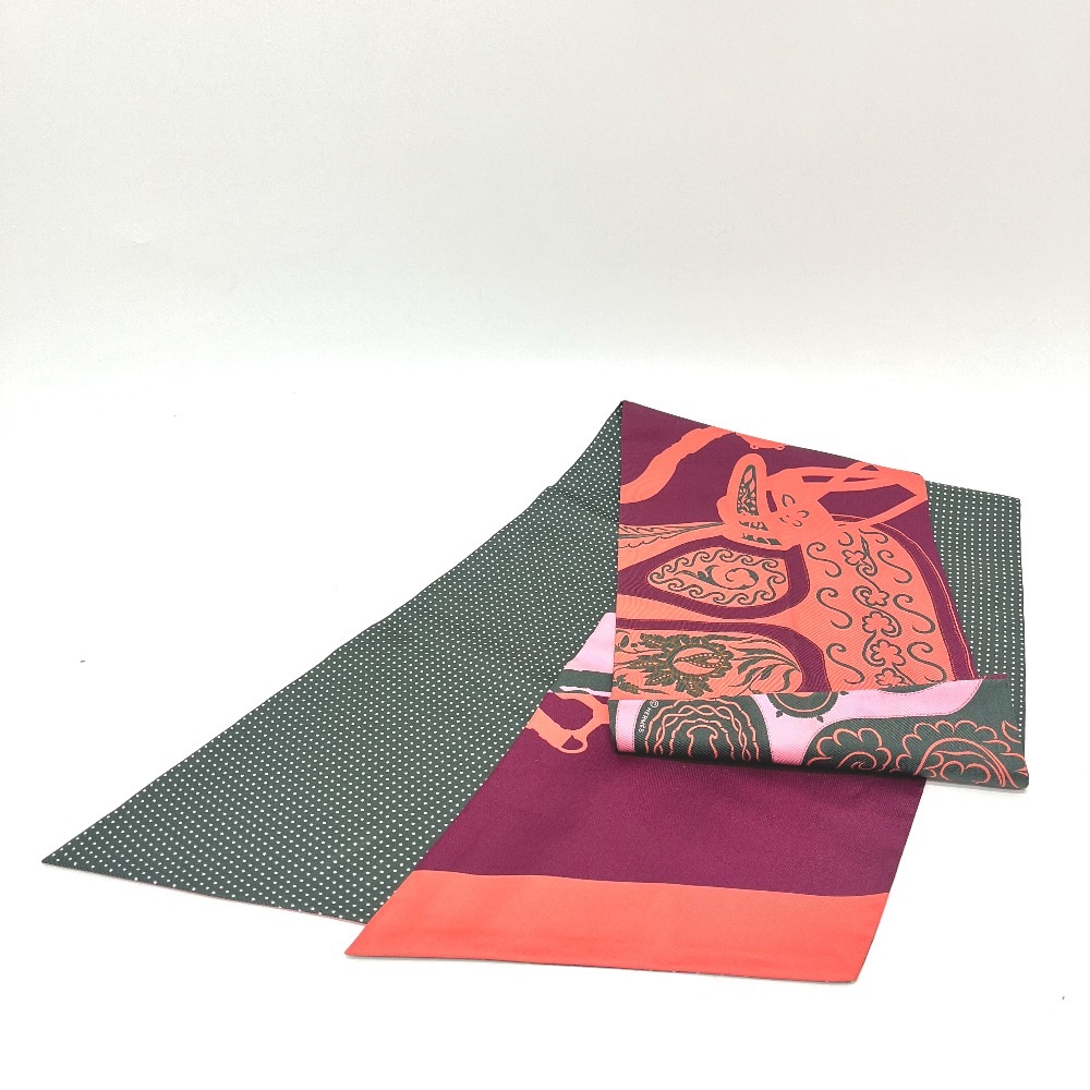 スカーフ FESTIVAK DES AMAZON マキシツイリー ツィリー バンドースカーフ シルク マルチカラー