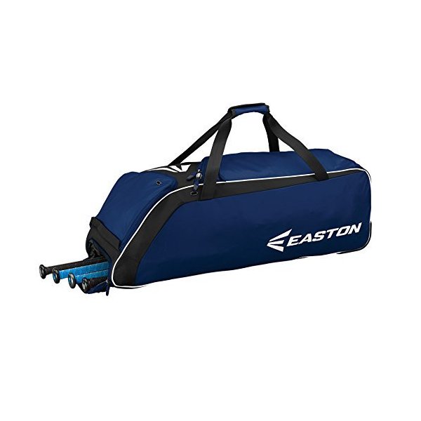 EASTON E510W Bat & Equipment Wheeled Bag， Navy 並行輸入品
