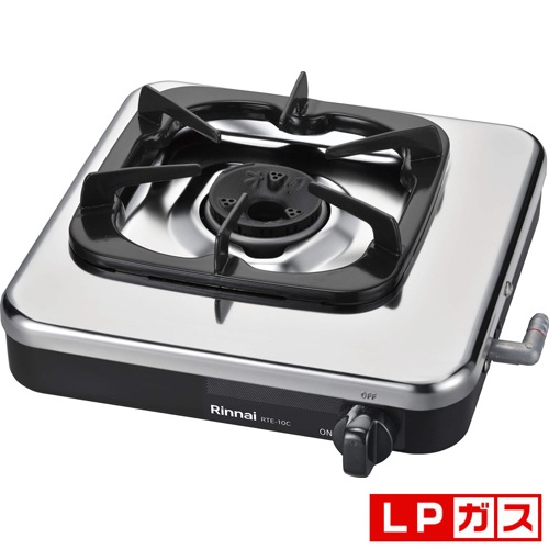 リンナイ RTE-10C-LP ガステーブル【プロパンガスLP用】 RTE10CLP