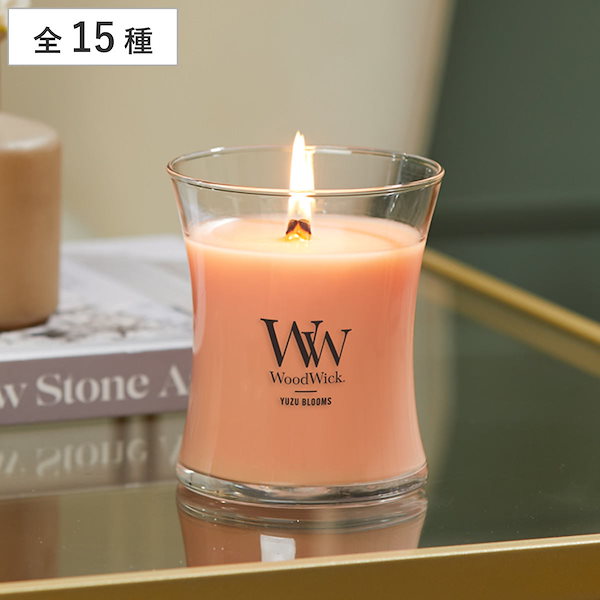 Qoo10] アロマキャンドル ウッドウィック Woo
