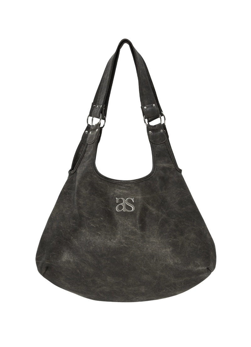 【AS"ON】 RICKY SHOULDER BAG / CRACK BROWN 正規品