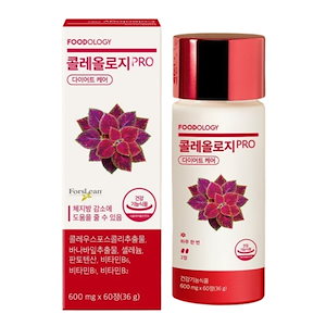 Qoo10] FOODOLOGY コレオロジー PRO 600mg 60錠