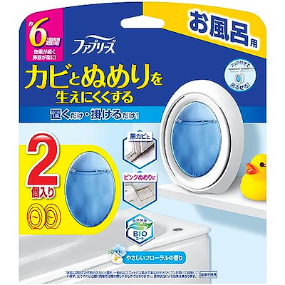 他サイト： ファブリーズ お風呂用防カビ剤 フローラル ２個パック 7mLx2の商品画像