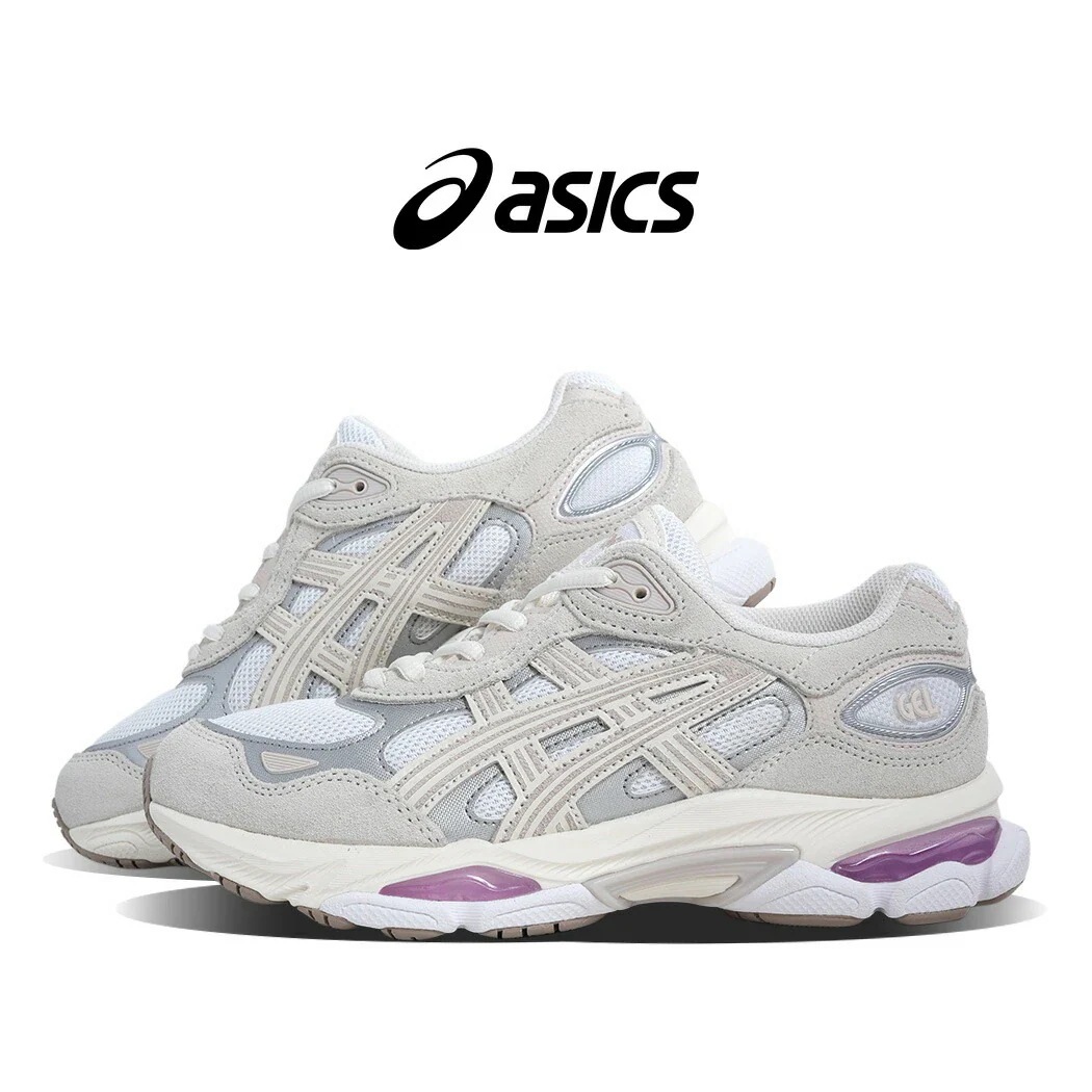 asics アシックス ゲル-NYC 2.0 スニーカー GEL-NYC 2.0 WHITE/CREAM ( ホワイト 白 ピンク レディース メンズ 1203A895-101 )