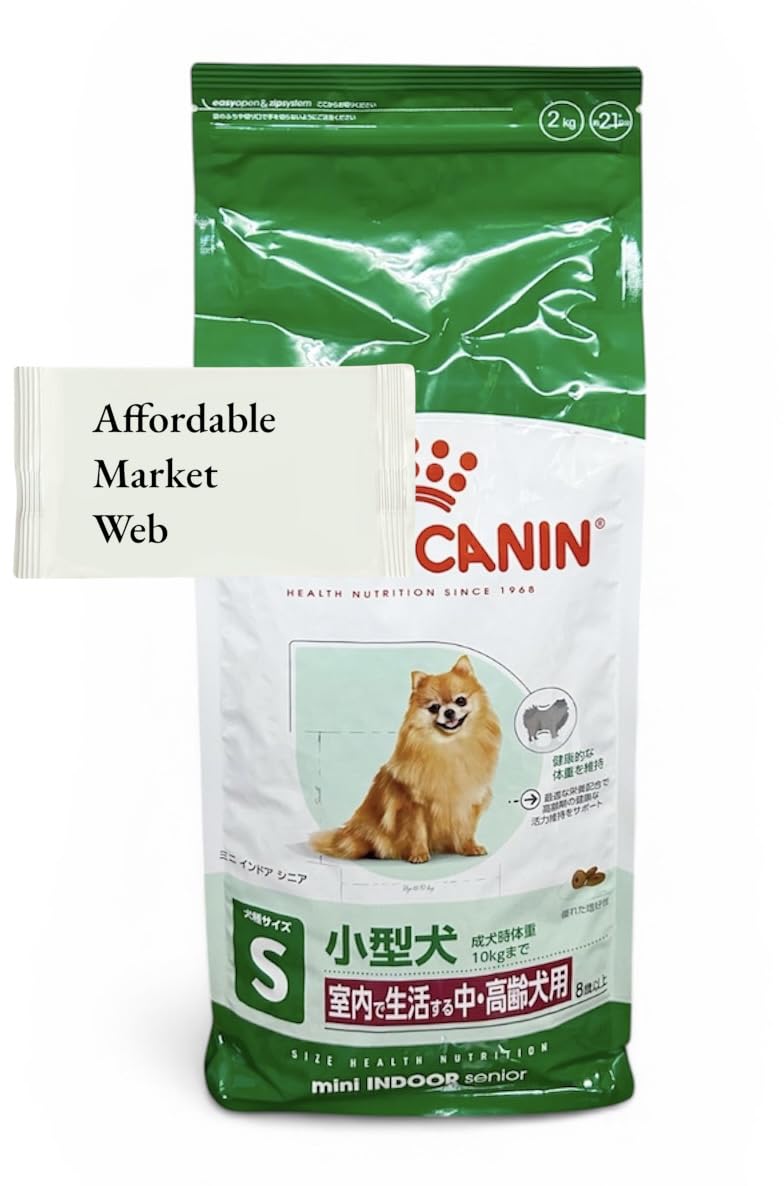 ロイヤルカナン ミニインドアシニア 犬用 2kg 1個 室内で生活する小型中・高齢犬用 ＆ オリジナルウェットティッシュ (2kg 1個)