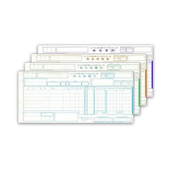 トッパンフォームズチェーンストア統一伝票 仕入 ターンアラウンド1型（6行） 4P連帳 125インチ C-BA14 1箱（1000組） 8,212円