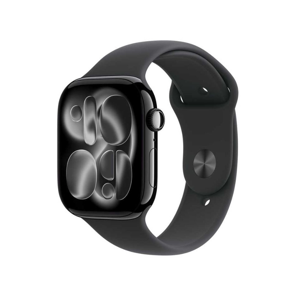 【新品】Apple アップル Watch Series 11 GPSモデル 46mm MEUW4J/A ジェットブラック ブラックスポーツバンド S/M