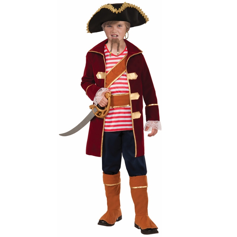 コスプレ 仮装 パイレーツキャプテン 子供用 L 【 コスプレ 衣装 ハロウィン 仮装 コスチューム 子供 海賊 パーティーグッズ キッズ 男の子 こども 子ども用 】