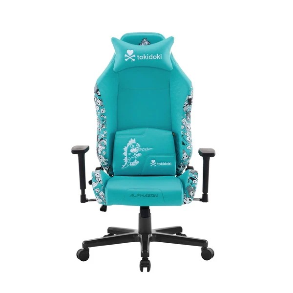 FusionInnovation AE-TK-Kaiju-C シアン tokidoki Kaiju Gaming Chair ゲーミングチェア メーカー直送