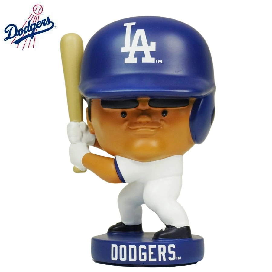 インテリア マスコットMLB LIL PLAYER STATUE フィギュア 置物 リトルプレイヤーメジャー リーグ ベースボールマスコット フィギアロサンゼルス ドジ