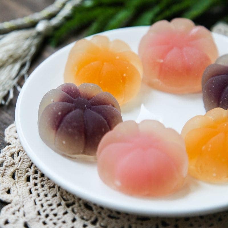 50Pcs 雪皮バルク多味月餅ドライフルーツもち米団子ドリアン中節ギフトボックスケーキ