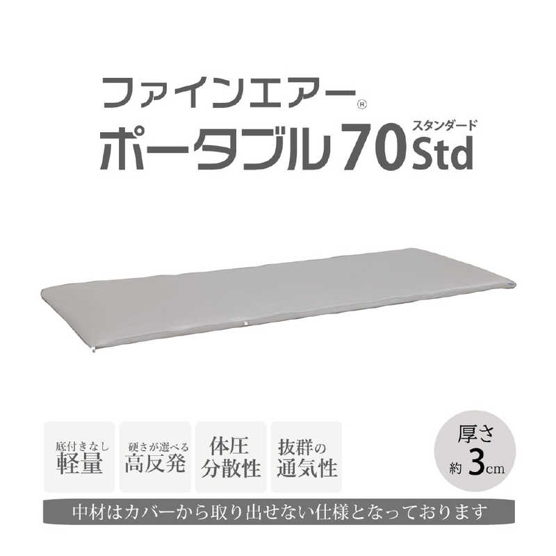 オーシン　ファインエアーポータブル70 Std グレー