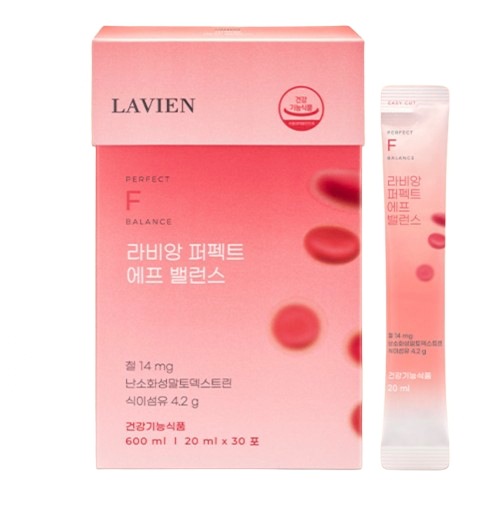 【正規品】パーフェクトエフバランス, 20mlx30ea/生臭さを無くした液状鉄分剤/食物繊維/熱帯果物味/合成香料無添加