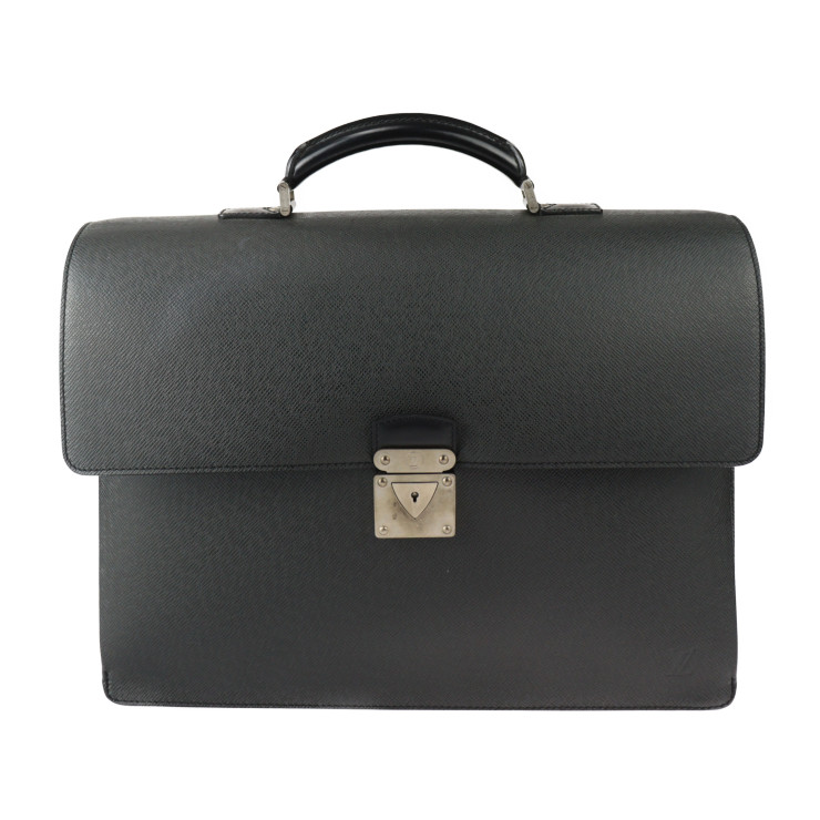 美品 LV ルイ ヴィトン ロブスト2 ビジネスバッグ M31042 タイガ アルドワーズ シルバー金具 ブリーフケ【本物保証】