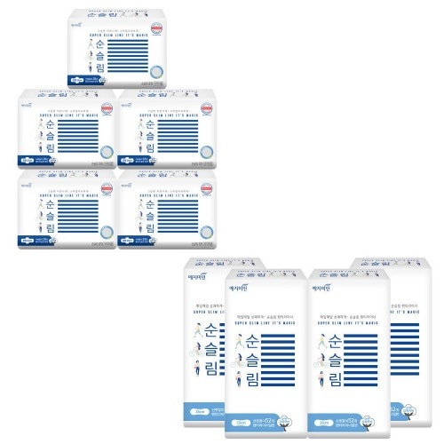 予知美人純スリム生理用ナプキン中型18Px5パック+一般パンティーライナー52Px4パック学校快適快適