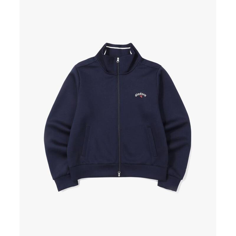 ディアドラ diadora ベスティ ハイネック ジップアップ レディース NAVY D4322TFS20NVS 351950