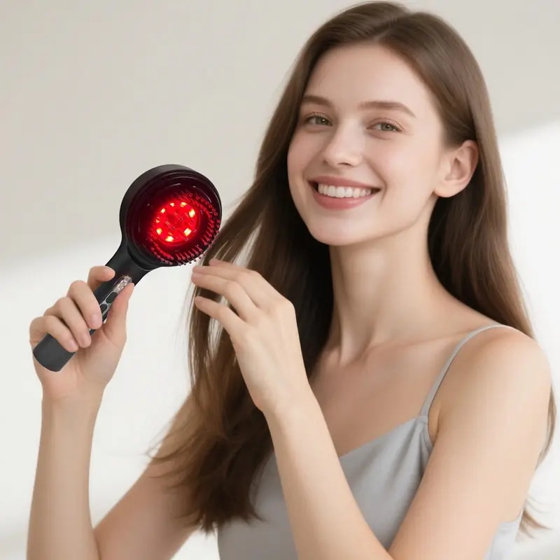 便利な家庭用電気頭皮マッサージャー多機能マッサージコーム - 彼女家族親戚友人への完璧なバレンタインデーや誕生日のギフト