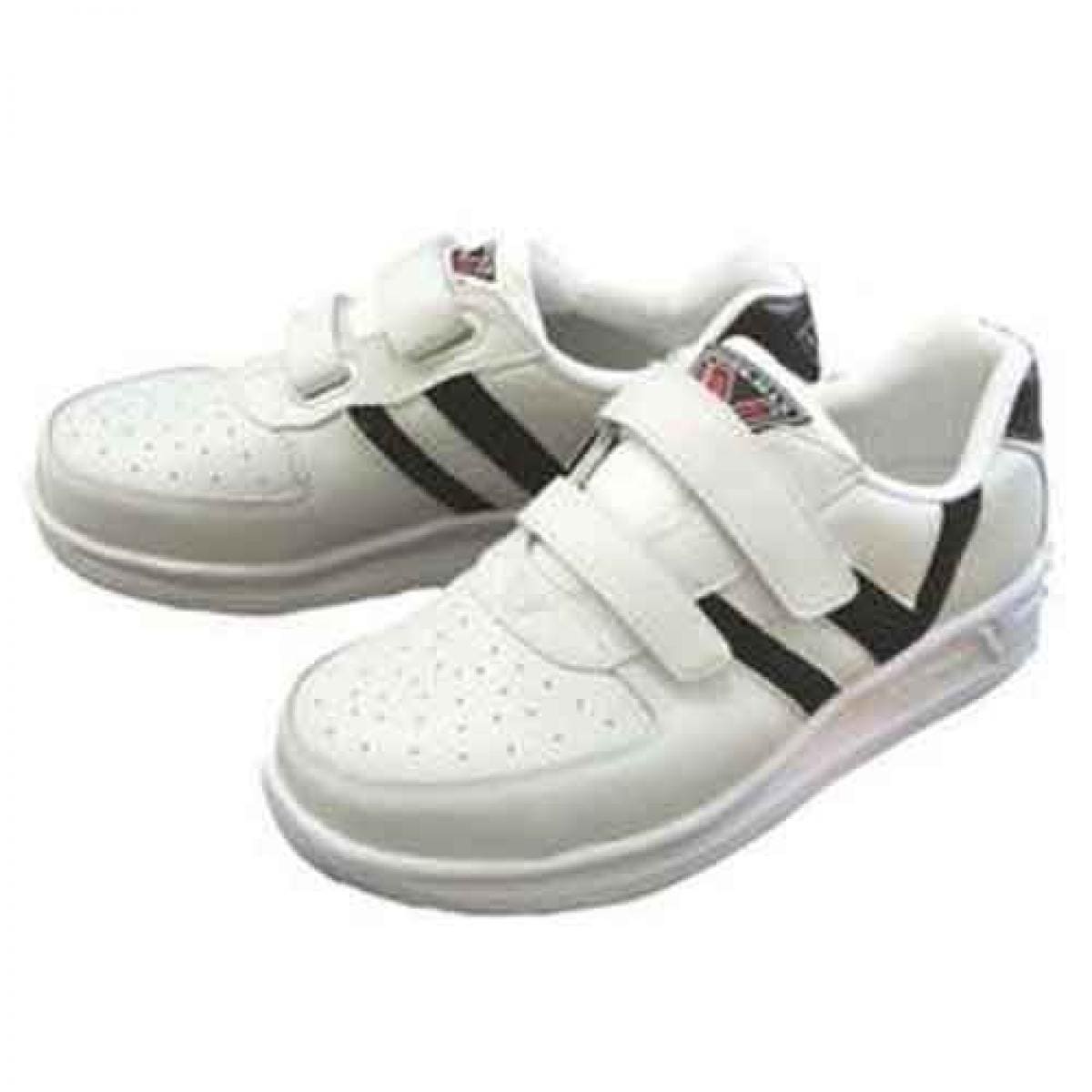 日進ゴム #6000 HyperV ハイパーV スパイダーマックス 29.0cm 作業靴 安全スニーカー 白 ホワイト JSAA A種 鉄製先芯 先芯 耐油 マジックベルト