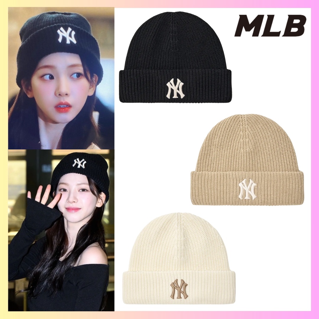 [aespa カリナ 着用] ニューゼリービーニー NY 3カラー NEW JELLY MID BEANIE + FREE OMAKE 韓国ファッション レディースレディースニットビーニー 4,920円