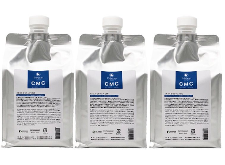 エルコス（ELLCOS） Eセラップ CMC 1000mL 1L（旧 パワーCMC）3個セット ヘアケア トリートメント ダメージヘアケア ダメージケア 潤い保湿艶 ダメージ補修 レフィル