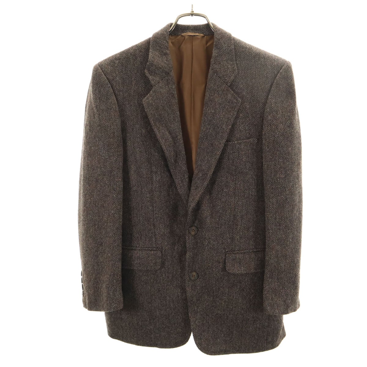 Christian Dior クリスチャンディオール 90s ウールブレンド オールド テーラードジャケット 88-76-165 グレー メンズ 古着