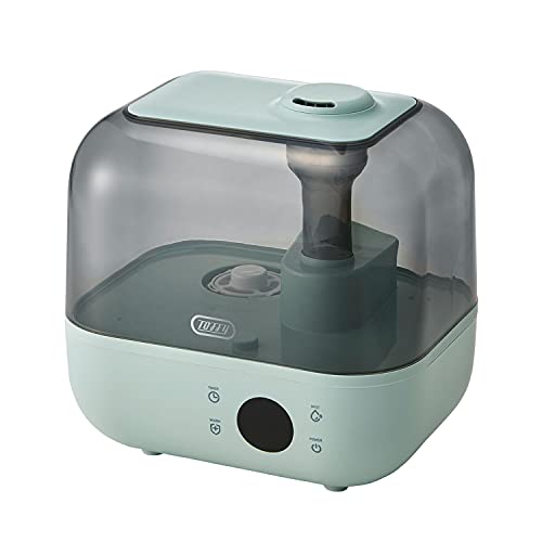 色：ペールアクア 【Toffy/トフィー】 抗菌ハイブリッドアロマ加湿器*4.7L* HF08 (ペ