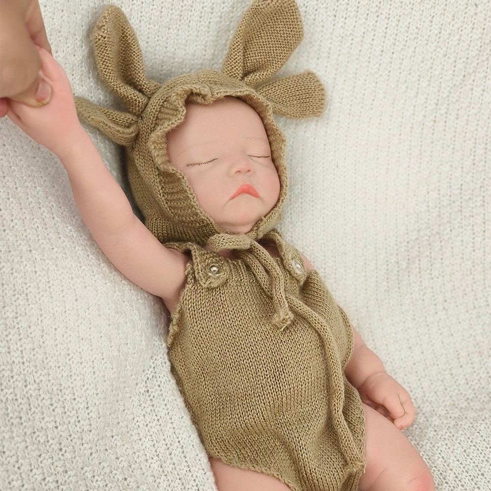 柔らかく弾力性のあるリボーンドールソリッドシリコン製手描き人形子供用人形赤ちゃんのお供のおもちゃ 23,708円