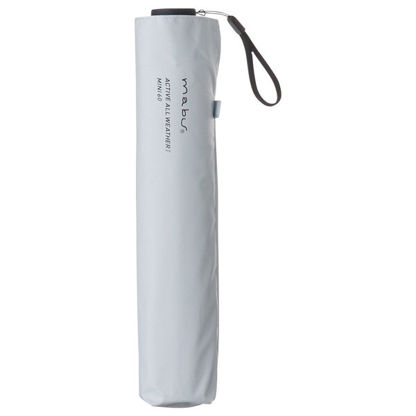 SMV-42193 オフホワイト Mabu ACTIVE AW ミニ60 晴雨兼用折りたたみ傘