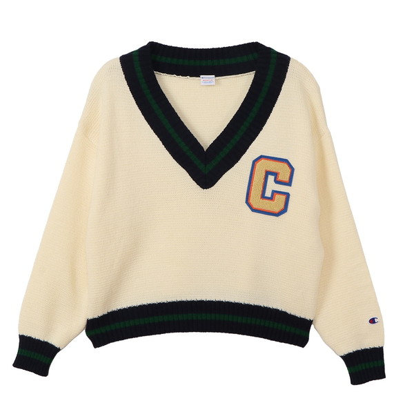 Champion チャンピオン Vネックセーター レディース CW-A017-020