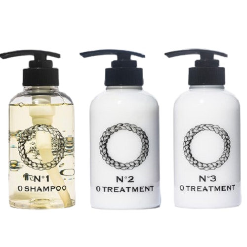 【３点】オー・3ステップヘアケアセット シャンプー300ml/トリートメントNo.2 295g/No.3 295g 髪質改善 エイジングケア