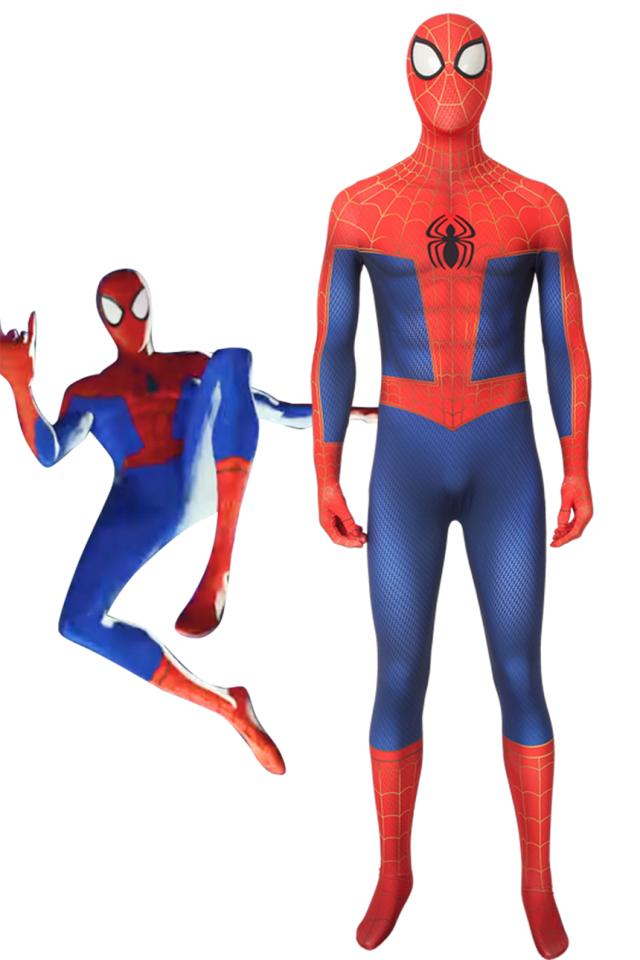 新タイプ追加 激安販売 スパイダーマン：スパイダーバース スパイダーマン ピーター・パーカー Spider-Man: Into the Spider-Verse コスプレ衣装[4186]
