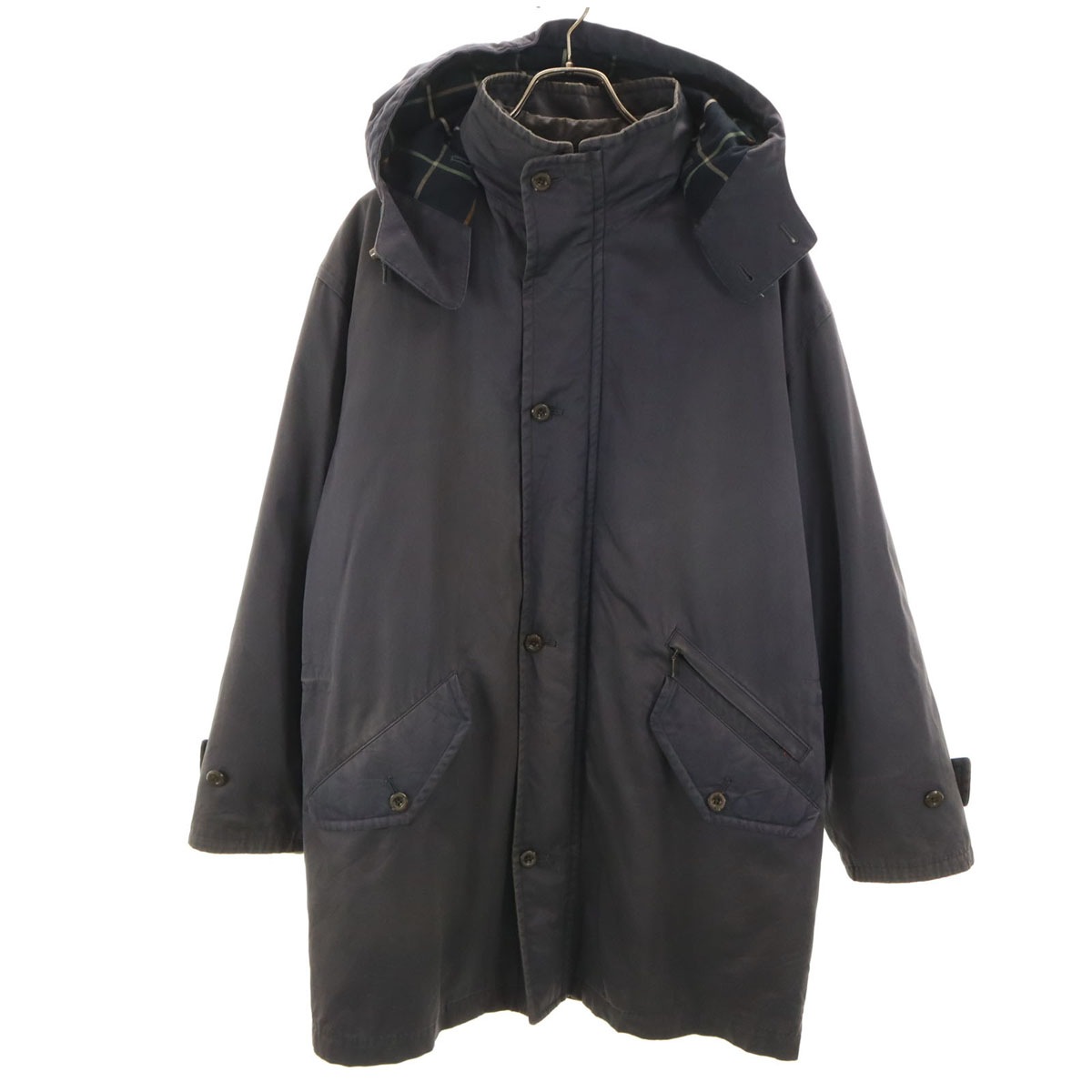 Burberrys バーバリーズ 90s オールド 3WAY ダウンジャケット M ネイビー 日本製 メンズ 古着