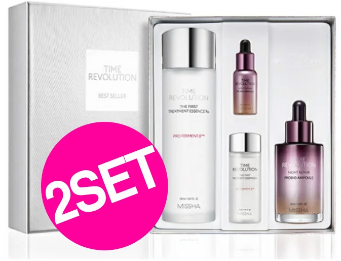 ミシャタイムレボリューション４世代ベストセラー ２種 企画セット*2個 / MISSHA 7,429円