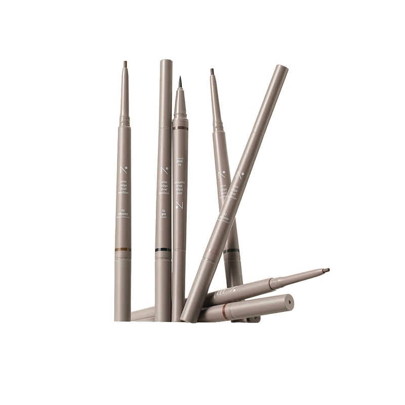 【ブラシ贈呈】ノーベブスリムエッジデュアルアイライナー3個セット（オプション）