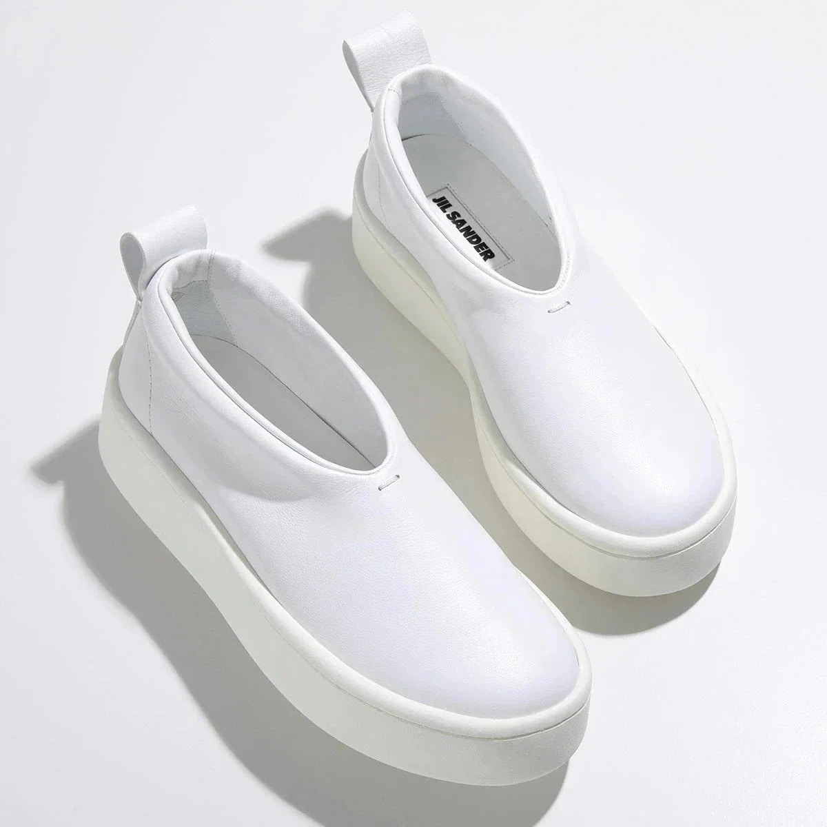 JIL SANDER ジルサンダー スリッポン J15WS0017 P5810 レディース レザー プラットフォーム スニーカー ローカット シューズ 厚底 靴