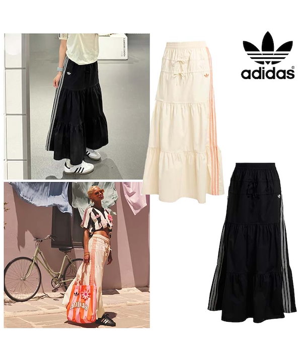 Qoo10 adidas SUMMER GLOW ストライプ フリ